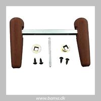 Zepperlin Bubinga træhåndtag