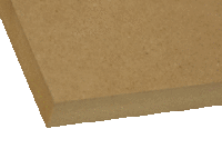 Udskåret MDF plader 28 mm i mål fra B   800 til 1200 x L 900 til 2400 mm