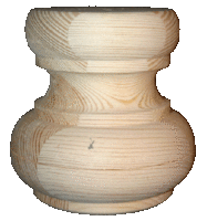 Kommode ben    2533.   Højde  150 mm